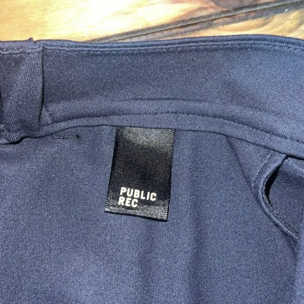 Public Rec All Day Every Day Pant Mens 40x30 Black Chino Pocket Stretch Casual